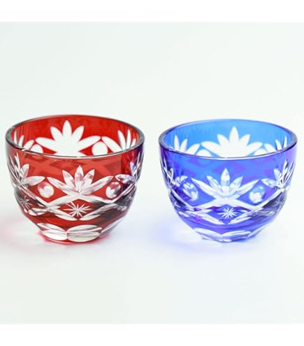 薩摩切子 紅被硝子 紗綾 盃 Amazon.co.jp: 薩摩切子 紅被硝子 紗綾 盃 : ホーム＆キッチン